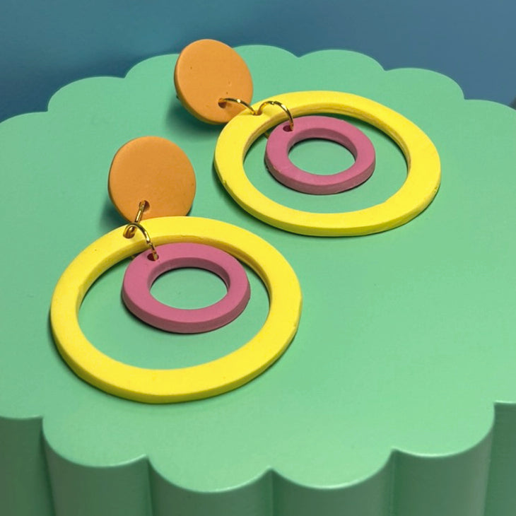 Tina retro hoops