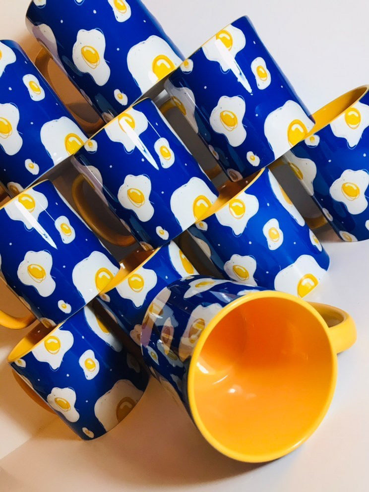 Egg Pattern Mug - The Argentum Design Co