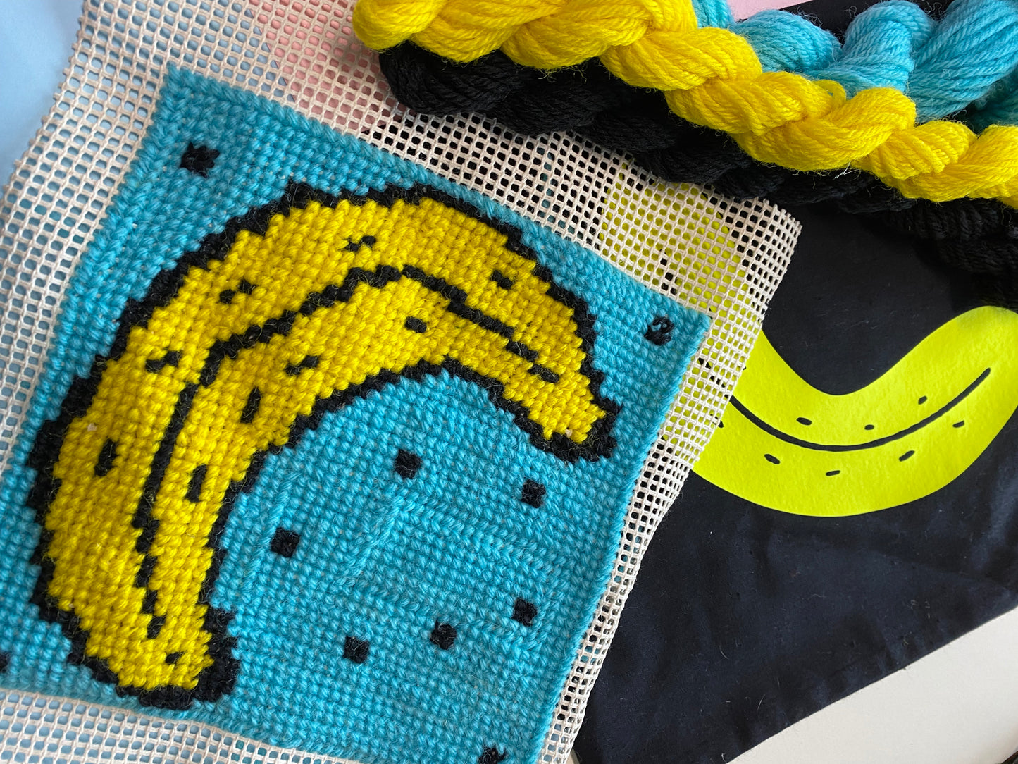 Banana Mini Stitch Kit - The Argentum Design Co