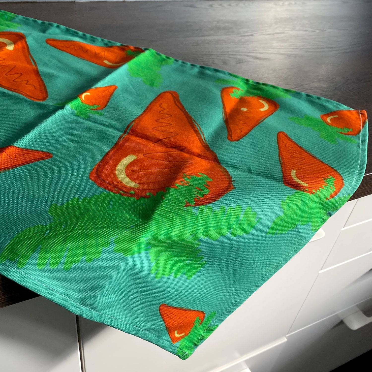 PRE ORDER - Carrot Tea Towel - The Argentum Design Co