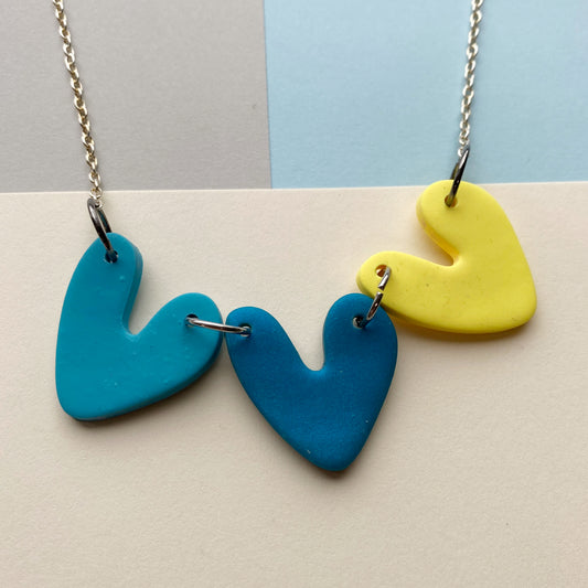 Love Heart necklace - The Argentum Design Co