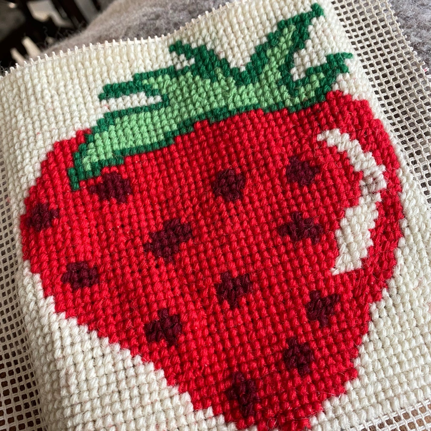 Strawberry Mini Stitch Kit - The Argentum Design Co