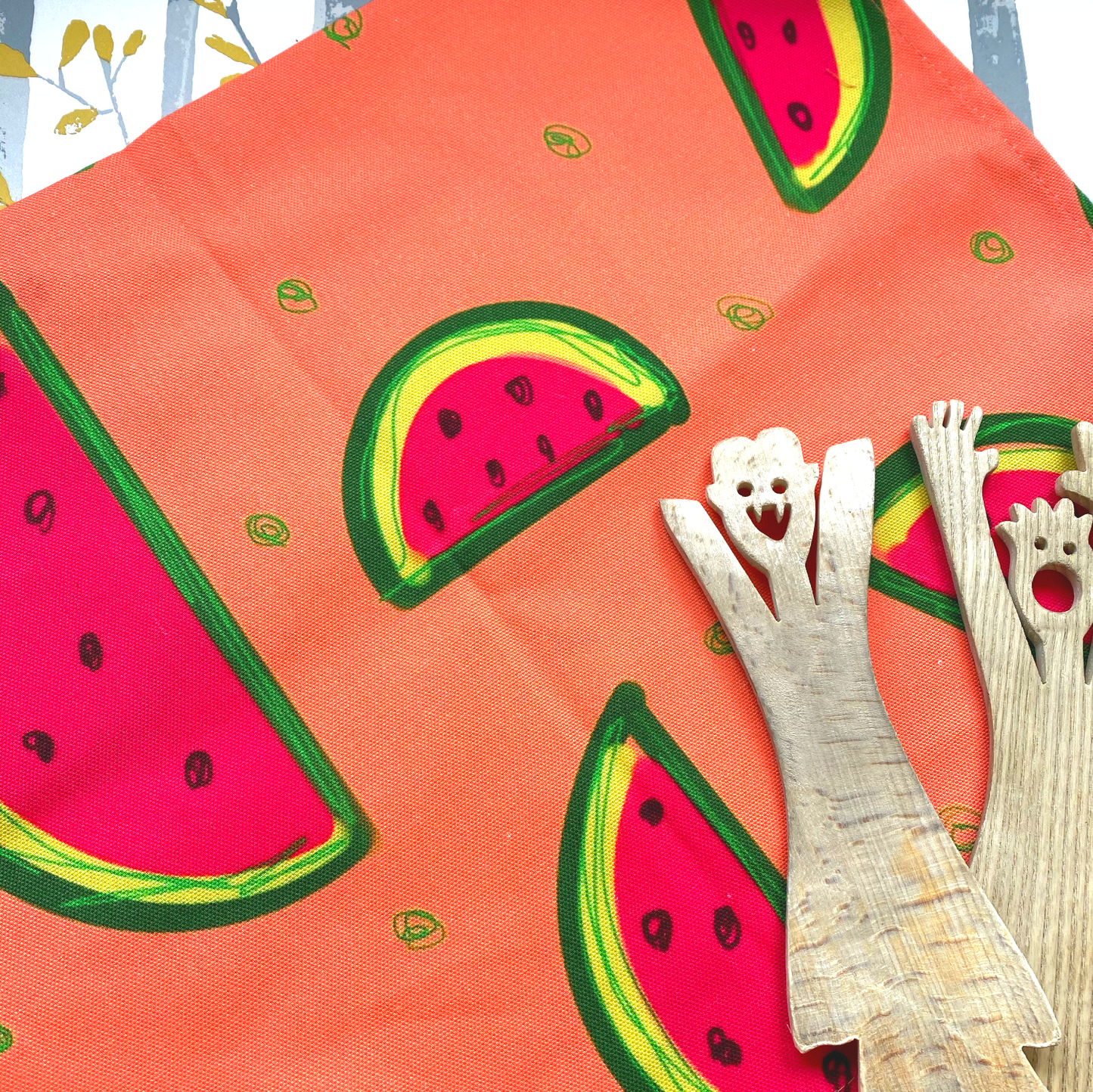 Watermelon tea towel - The Argentum Design Co
